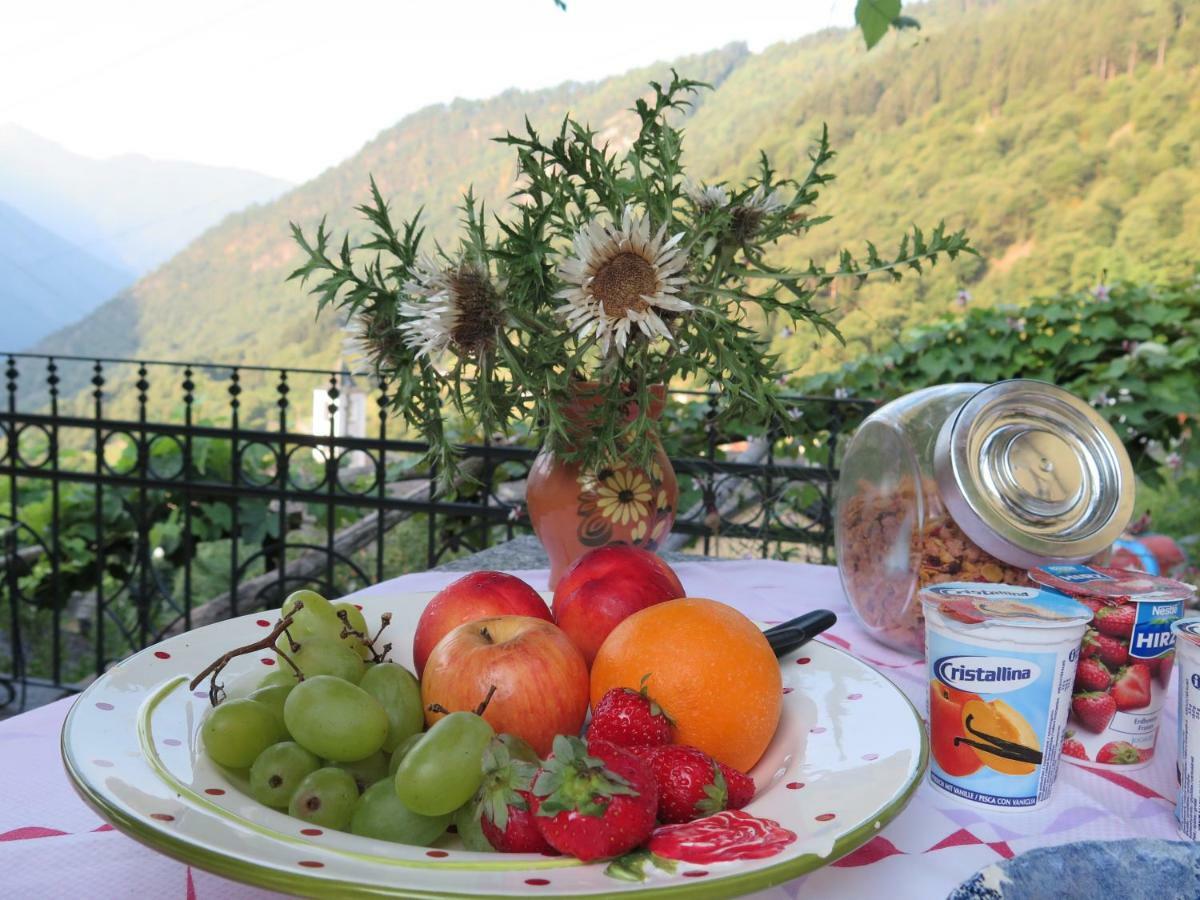 Da Erminia Bed & Breakfast Verdabbio Dış mekan fotoğraf